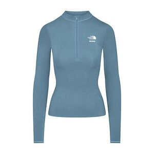 SKIMS & THE NORTH FACE - REFINA LONG SLEEVE TOP (Kyanite)
